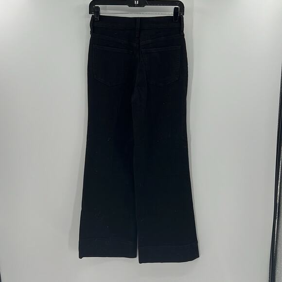 J. Crew Women's Low-rise denim trouser in 1996 semi-stretch - Black - 23P NWT - Picture 7 of 7